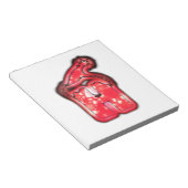 ホホホホホ!サンタクロースハットメリークリスマススター.png ノートパッド (アングル)