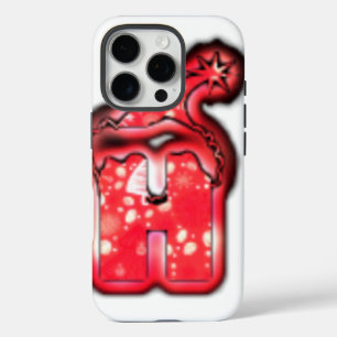 ホホホホホ!サンタクロースハットメリークリスマススター.png iPhone 16 proケース
