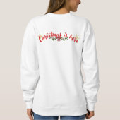 ホホホホホ!サンタクロース スウェットシャツ (裏面)