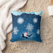 ホホホホホ！サンタ機枕 クッション (ブランケット)