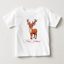 ホホホホホ！トナカイの子だ！ ベビーTシャツ