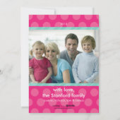 ホホホホホ!両面4フォトホリデーカード シーズンカード (裏面)