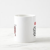 ホホホホホ!特別サンタトゥドリストアートプリント コーヒーマグカップ (中央)