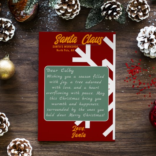 ホホホホホ！聖降誕祭お目出し 招待状