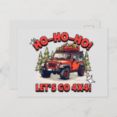 ホホホホホ!4x4で行こう! シーズンポストカード (正面/裏面)