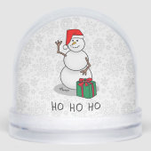 ホホホホメリークリスマスサンタカワイイ雪だるま (正面)