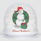 ホホホホメリークリスマスサンタカワイイ雪だるま (正面)