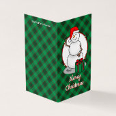 ホホホホメリークリスマスサンタカワイイ雪だるま (外部)