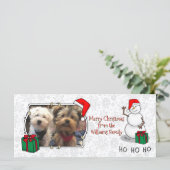 ホホホホメリークリスマスサンタカワイイ雪だるま (スタンド正面)