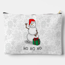 ホホホホメリークリスマスサンタカワイイ雪だるま