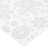 ホホホホメリークリスマスサンタカワイイ雪だるま テーブルクロス (アングル)