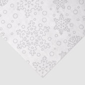 ホホホホメリークリスマスサンタカワイイ雪だるま 薄葉紙 (詳細)