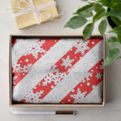 ホホホホメリークリスマスサンタカワイイ雪だるま 薄葉紙 (ギフト)