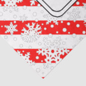 ホホホホメリークリスマスサンタカワイイ雪だるま 薄葉紙 (詳細)