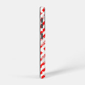 ホホホホメリークリスマスサンタカワイイ雪だるま SAMSUNG GALAXYケース (右側面)