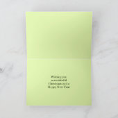 「ホホホホメリークリスマスホホホホホホメリークリスマス」にフォトカードを追加 シーズンカード (内部)