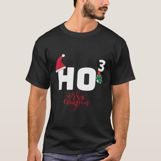 ホホホホメリークリスマスホ3 Tシャツ (正面)