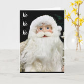 ****ホホホホメリークリスマス**** カード (黄色い花)