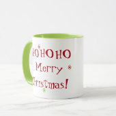 ホホホホメリークリスマス!マグ マグカップ (正面左)