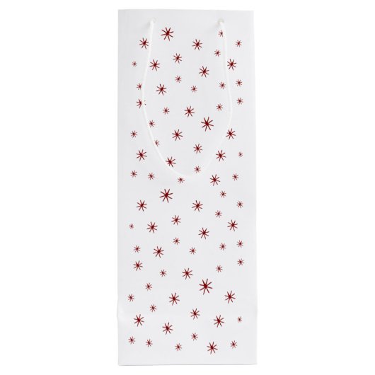 ホホホホメロキャットおもしろいクリスマスワイン引用文 ワインギフトバッグ (裏面)