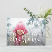 ホホホホワイトオーバーレイホリデーフォト シーズンカード (スタンド正面)