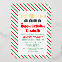 ホホホホークリスマス子供の誕生日