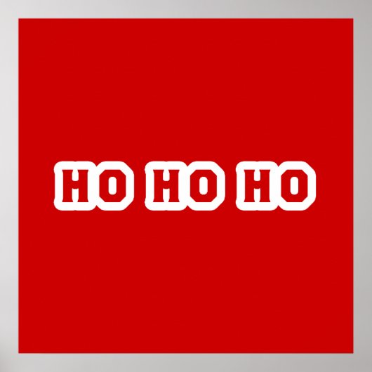 ホホホホークリスマス応援 ポスター (正面)