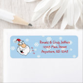 ホホホホーサンタスノーフレーク ラベル (インサイチュ)