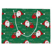 ホホホホーサンタラージ抱き枕 ラージペーパーバッグ (裏面)