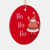 ホホホホーサンパーソナライズされたタ セラミックオーナメント (右)