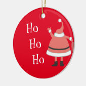 ホホホホーサンパーソナライズされたタ セラミックオーナメント (左)