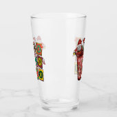 ホホホホーチリスマス格言 タンブラーグラス (左)