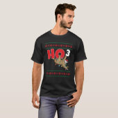ホホホホー数学おもしろい醜いクリスマスセータークリスマスSl Tシャツ (正面フル)