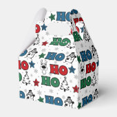 ホホホホー・ホー・クリスマス・デザイン フェイバーボックス (正面サイド)