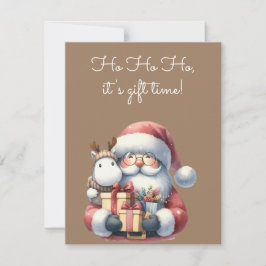 🎅🎁ホホホホ贈与時間だ！🎁🎅 招待状