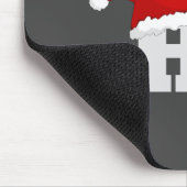 ホホホホ |クリスマスおもしろい文字ホリデーギフト マウスパッド (コーナー)