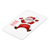ホホホホ・ハッピーサンタ マグネット (左側)