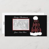 ホホホホ～メリークリスマス シーズンカード (正面/裏面)