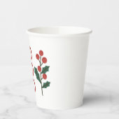 「ホホホホ：季節を問わずすてきにビブスを広めよう！ 紙コップ (左)