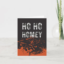 ホホホミーメリークリスマス カード