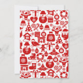 ホホホメリークリスマス写真の追加コラージュ (裏面)