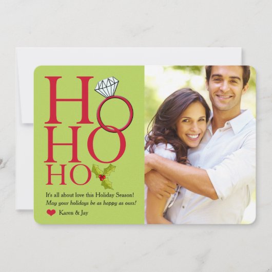 ホホホリングや輪ホリデーカード シーズンカード (正面)