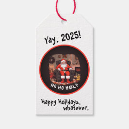 ホホホー救済ホアルダーサンタ ギフトタグ