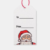 ホホホー救済ホアルダーサンタ ギフトタグ (裏面)