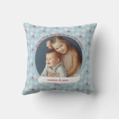 ホホホ格言第1回クリスマス姉妹写真 クッション (裏面)