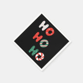 ホホホ クリスマス 3層 ナプキン スタンダードカクテルナプキン (角)