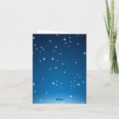 ホホホ！飛行機にサンタ シーズンカード (裏面)