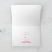 ホホホ | 3枚の写真を貼り合わせて作る 色が選べる ポップアップカード シーズンカード (内部)