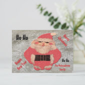 ホホーサンタアイボリーグリッター 招待状 (スタンド正面)