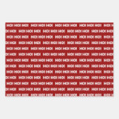 ホホ赤と白ホホ！ストライプ ラッピングペーパーシート (正面2)